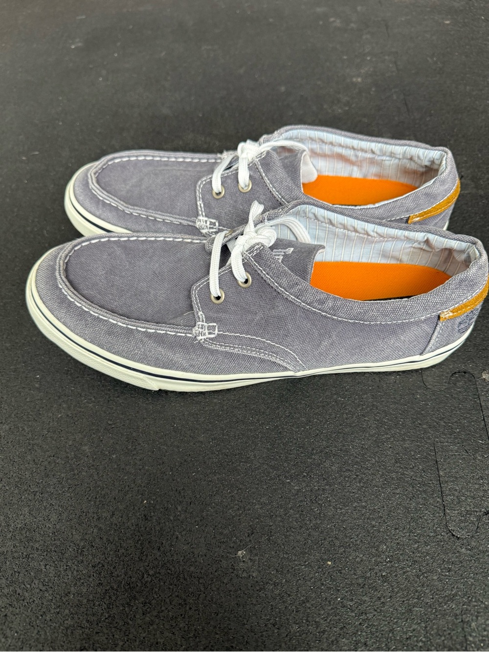 Timberland Earthkeeper Hookset Boat Mens Gray Canvas Size 9.5 - Picture 3 of 8